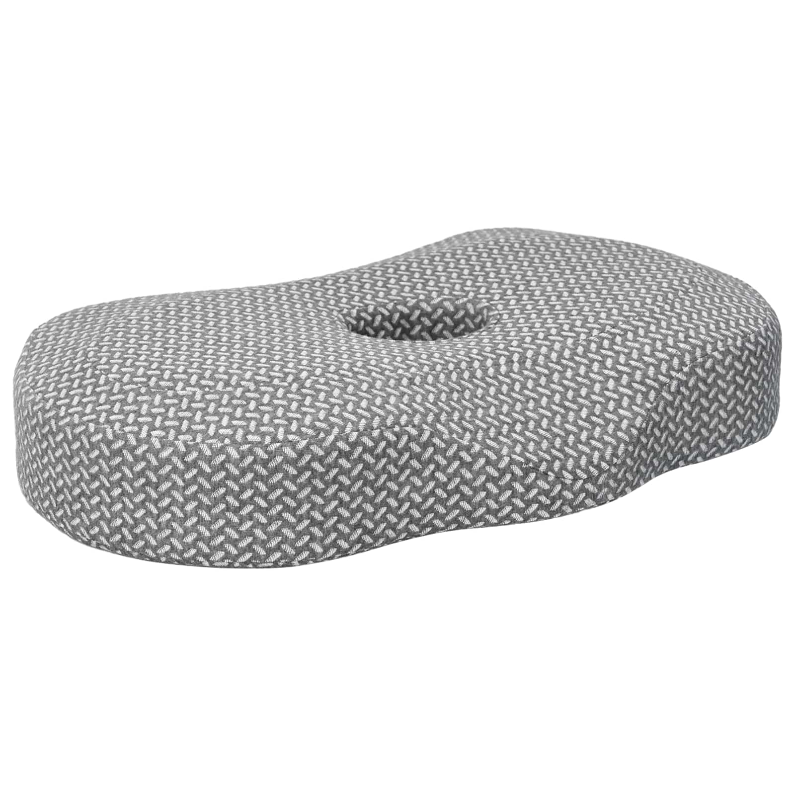 Nackenstützkissen Einfarbig Weiß 53 x 35 x 11 cm Viscoschaum