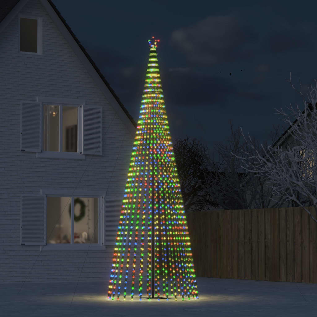 LED Weihnachtsbaum 275 LEDs Warmweiß 180 cm