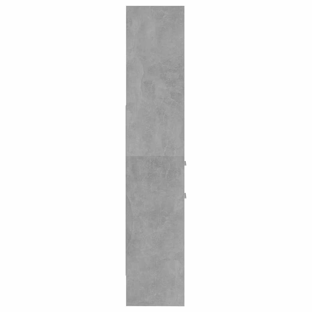 Bücherregal Weiß 40x35x180 cm Holzwerkstoff