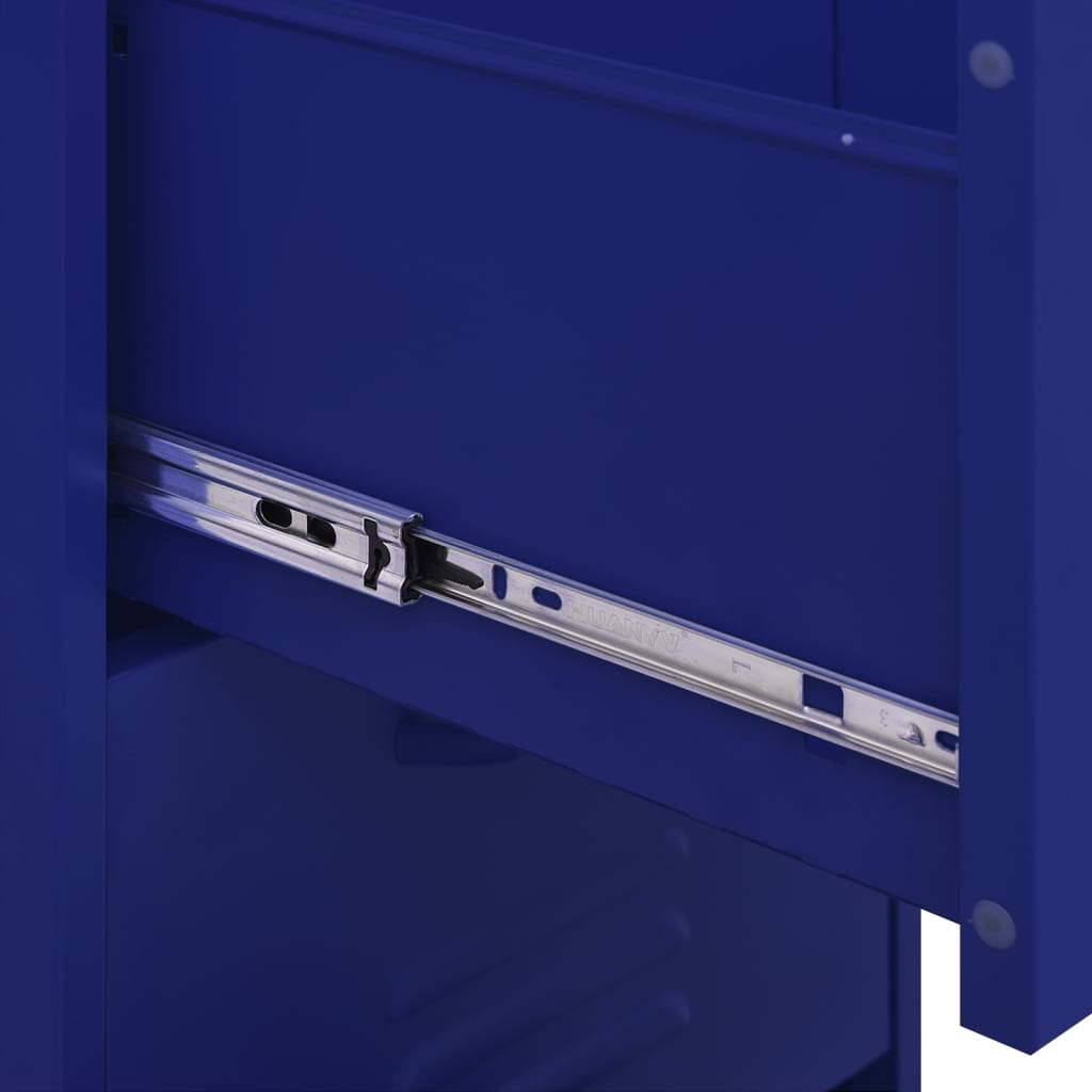 Beistellschrank Olivgrün 42,5x35x101,5 cm Stahl