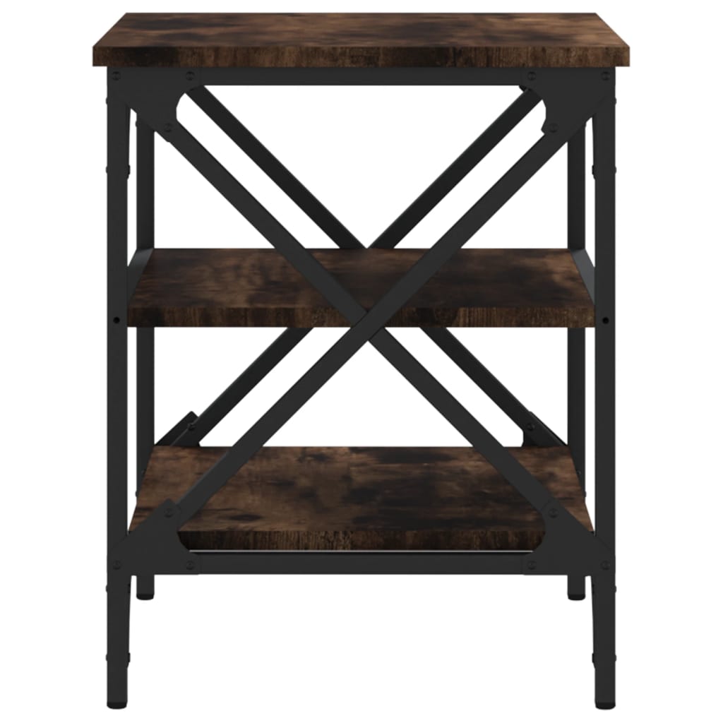 Beistelltisch Schwarz 40x42x50 cm Holzwerkstoff