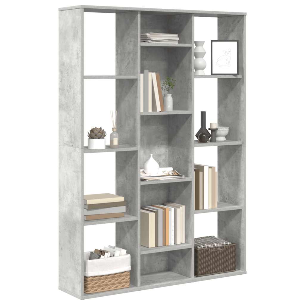 Raumteiler/Bücherregal Weiß 100x24x140 cm Holzwerkstoff