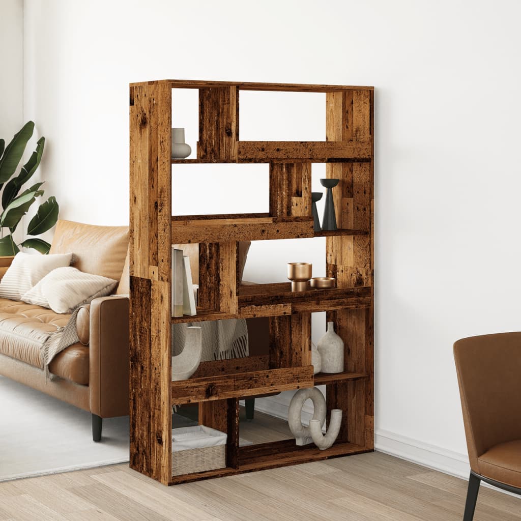 Bücherregal Räuchereiche 100x33x156,5 cm Holzwerkstoff