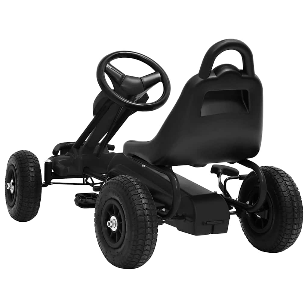 Pedal Go-Kart mit Luftreifen Rot
