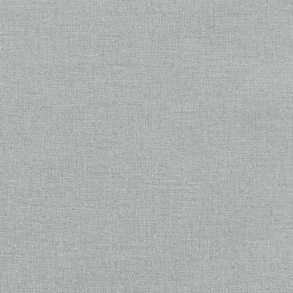 Hochlehner-Auflagen 2 Stk. Melange Anthrazit 120x50x7cm Stoff