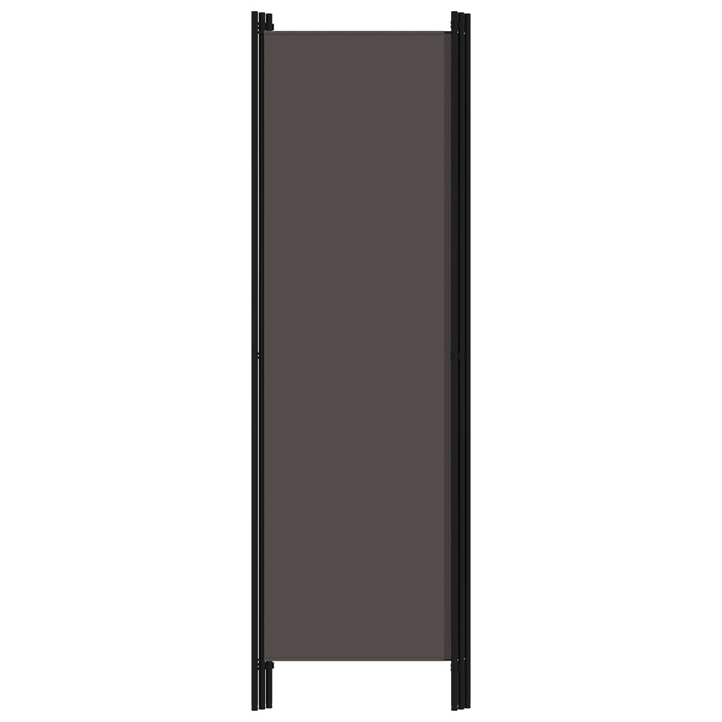 Raumteiler Beige 150 x 180 cm Stoff