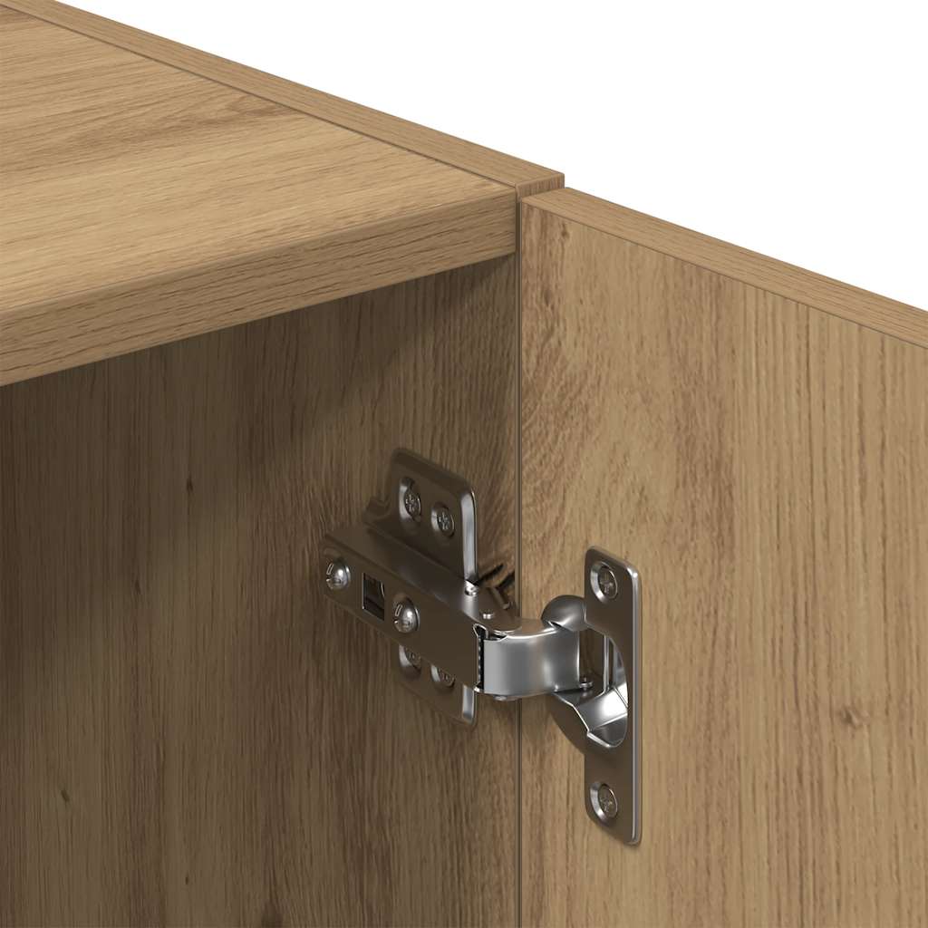 2-tlg. Küchenschrank-Set Weiß Holzwerkstoff