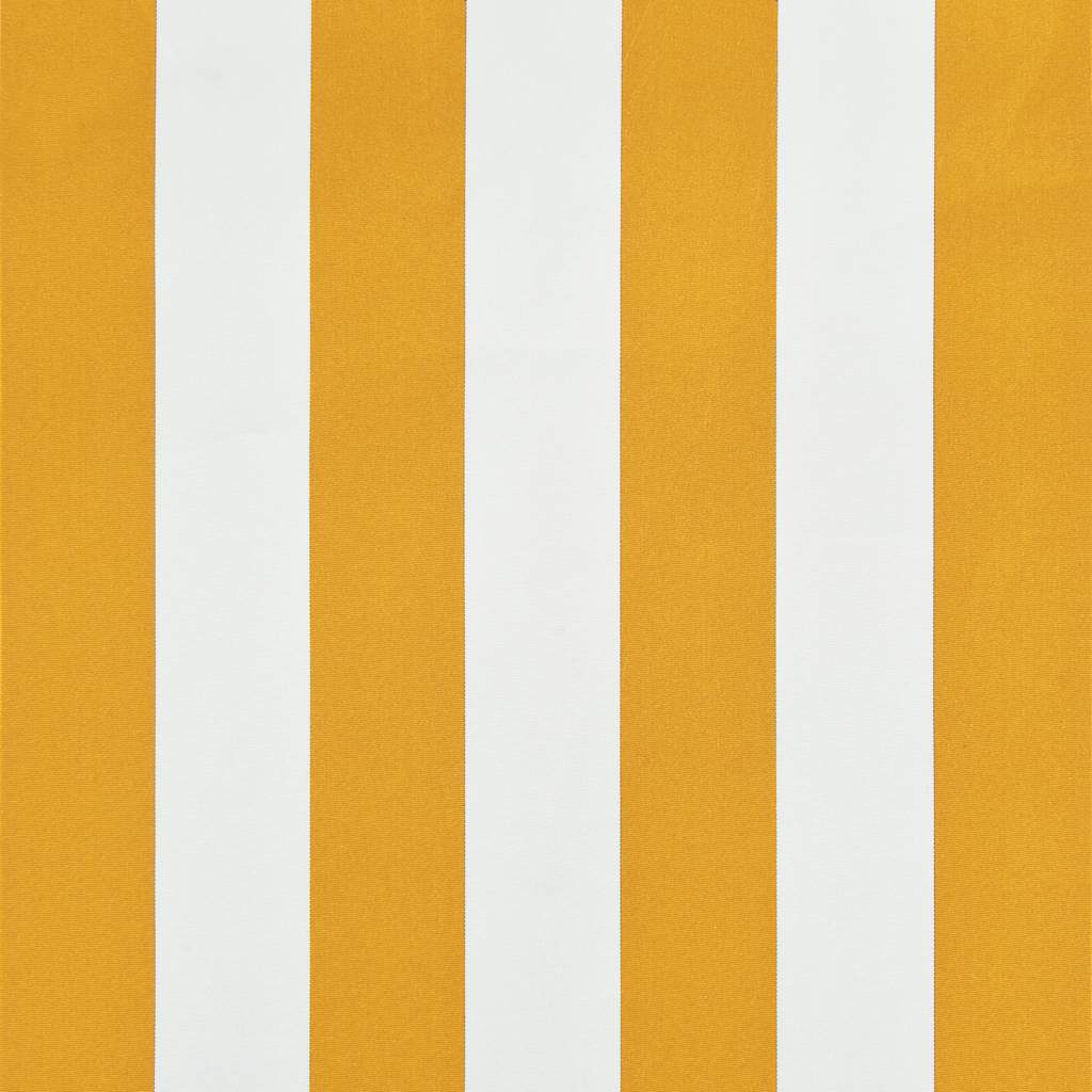 Einziehbare Markise 150×150 cm Blau und Weiß