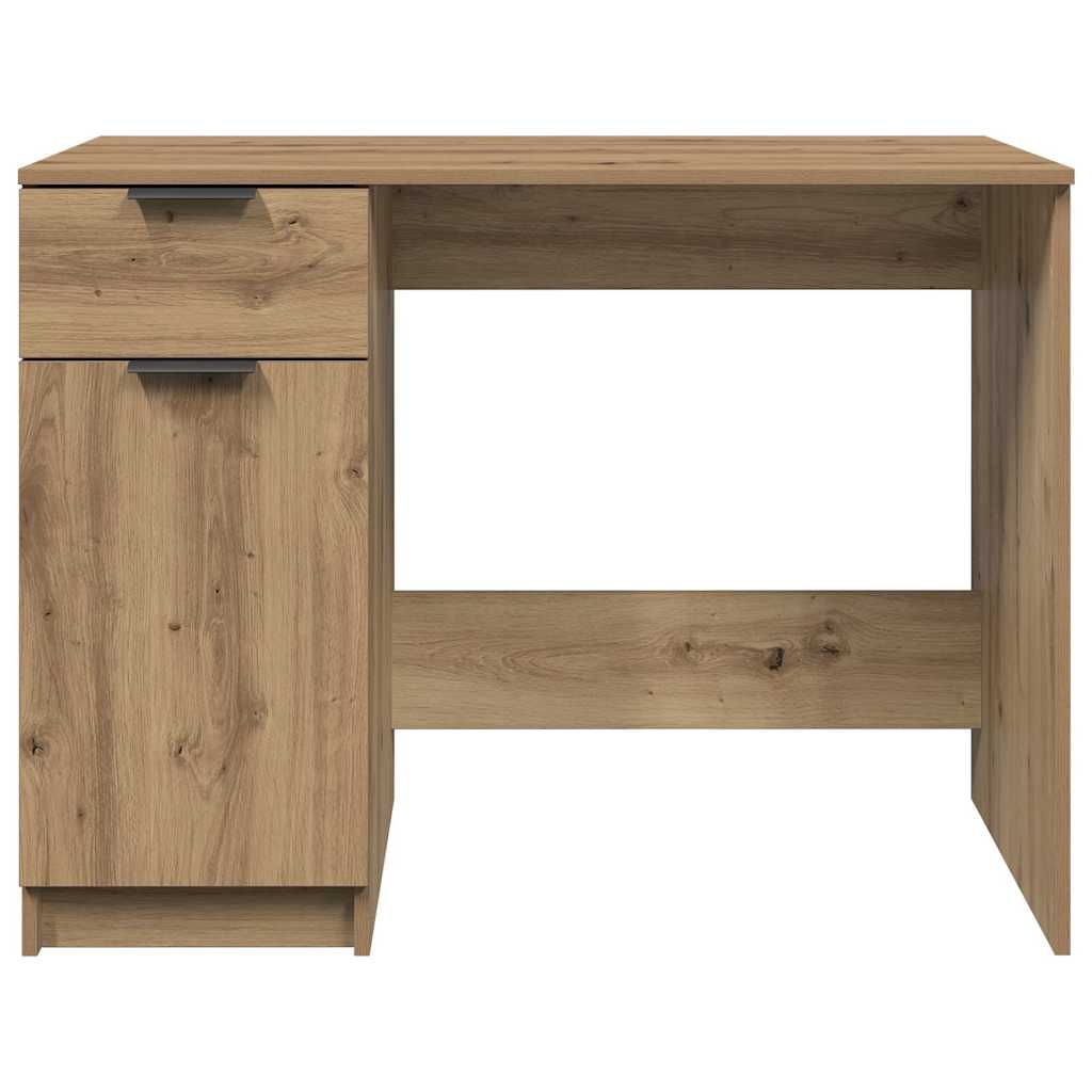Schreibtisch Weiß 100x50x75 cm Holzwerkstoff