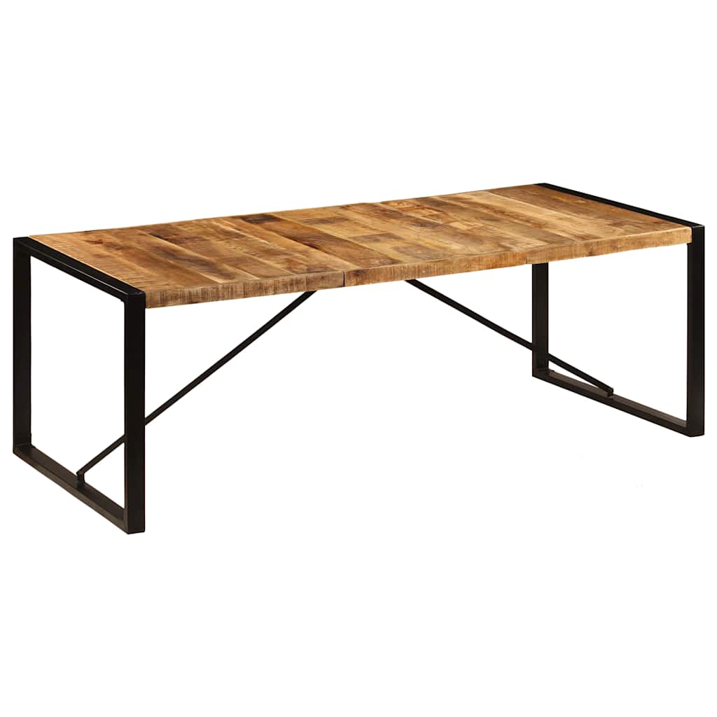 Esstisch 220x100x75 cm Massivholz Akazie