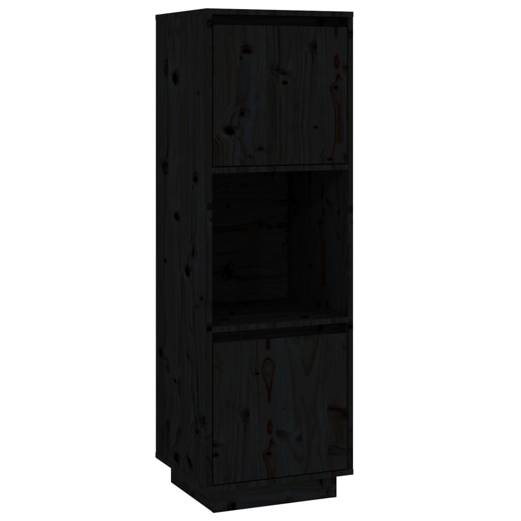 Highboard 38x35x117 cm Massivholz Kiefer