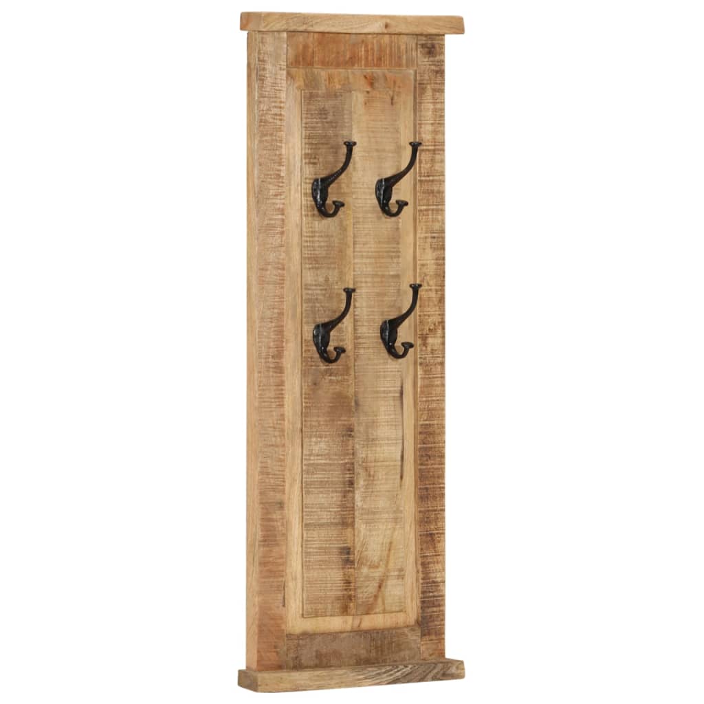 Garderoben 2 Stk. Massivholz Akazie 38x100 cm