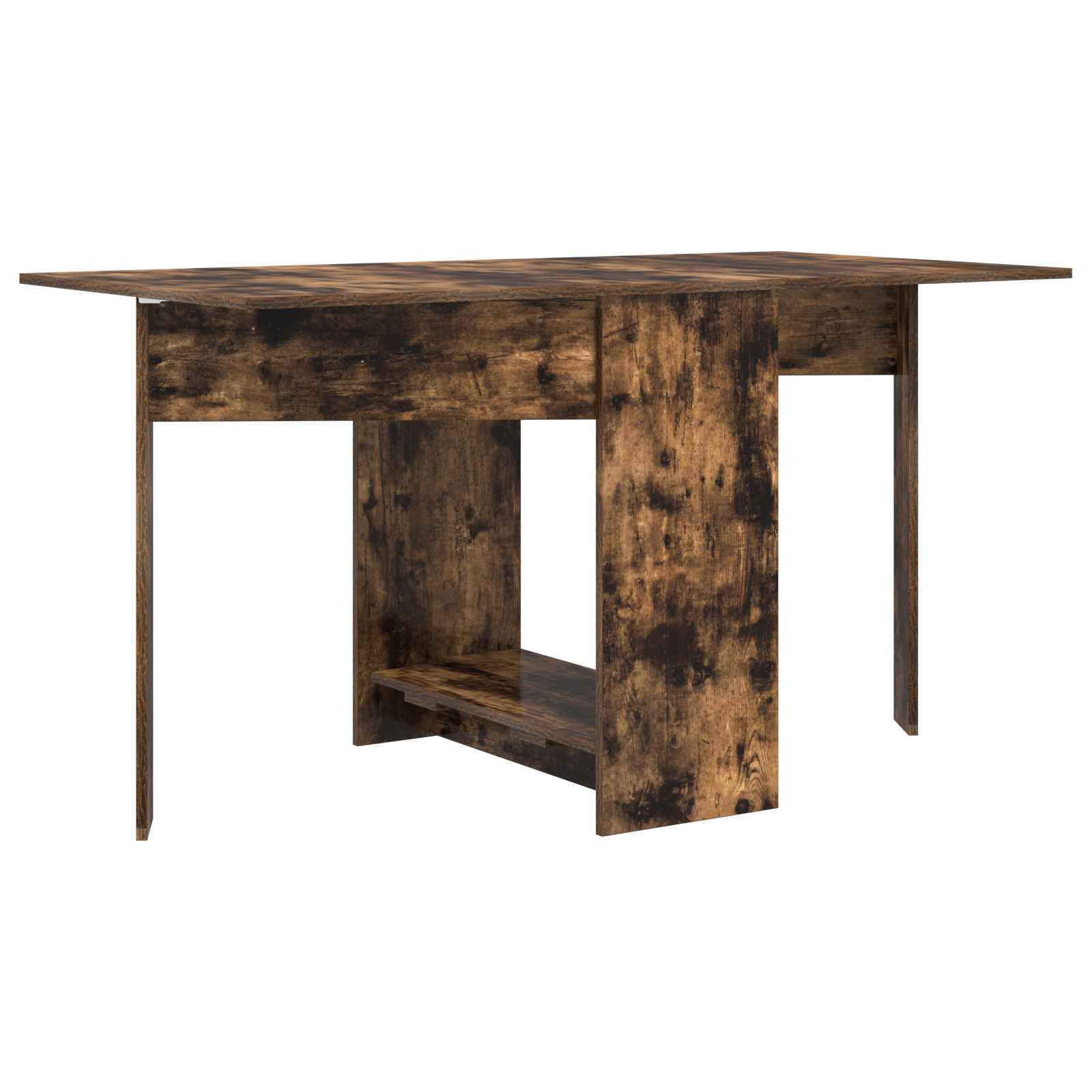 Esstisch 138 x 70 x 73,5 cm Holzwerkstoff Weiß Rechtwinklig