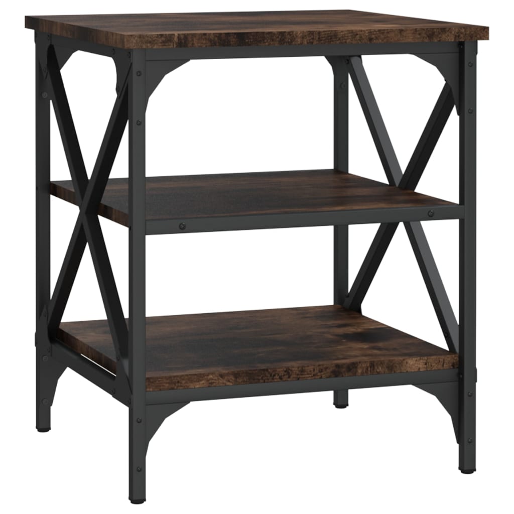 Beistelltisch Schwarz 40x42x50 cm Holzwerkstoff