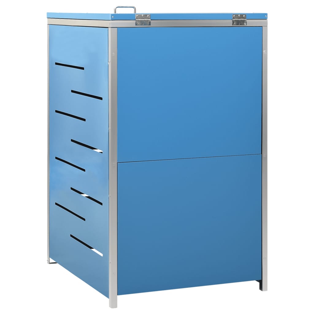 Mülltonnenbox für 3 Tonnen 207x77,5x112,5 cm Edelstahl