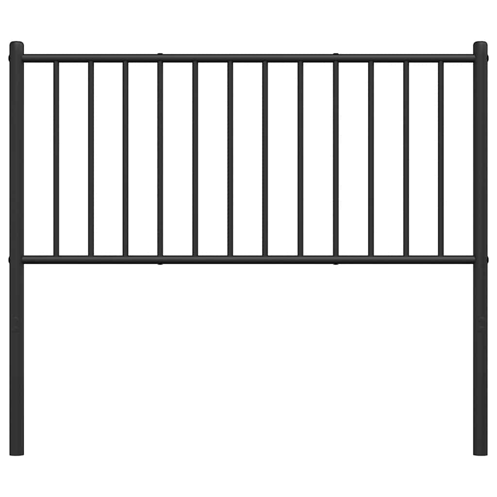 Ersatz-Kopfteil Metall Schwarz 75 cm