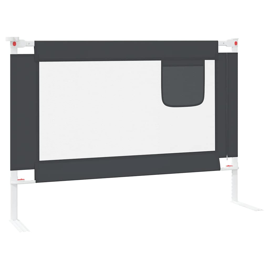 Kleinkind-Bettschutzgitter Grün 90x25 cm Stoff