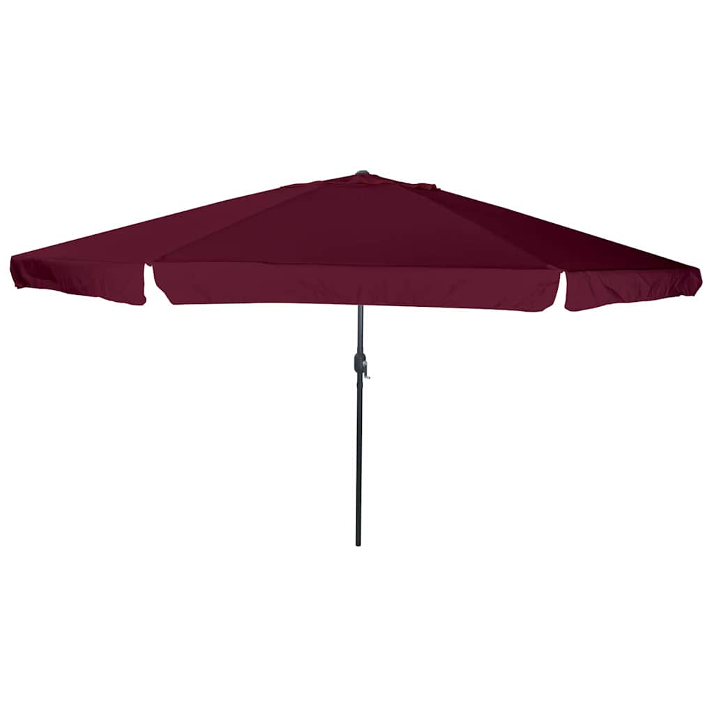 Garten-Sonnenschirm Sand 394 x 394 x 248 cm Polyester und Stahl