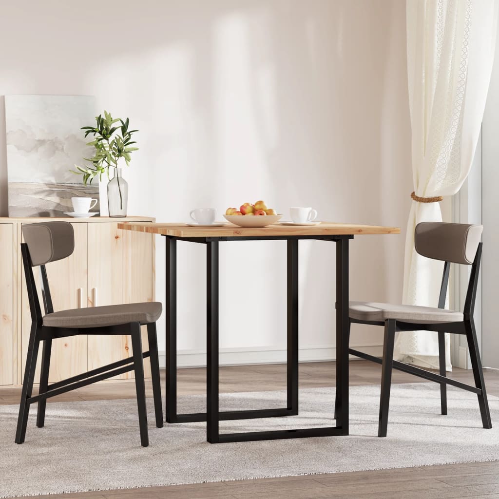 Tischplatte Rund Ø40x2 cm Massivholz Akazie