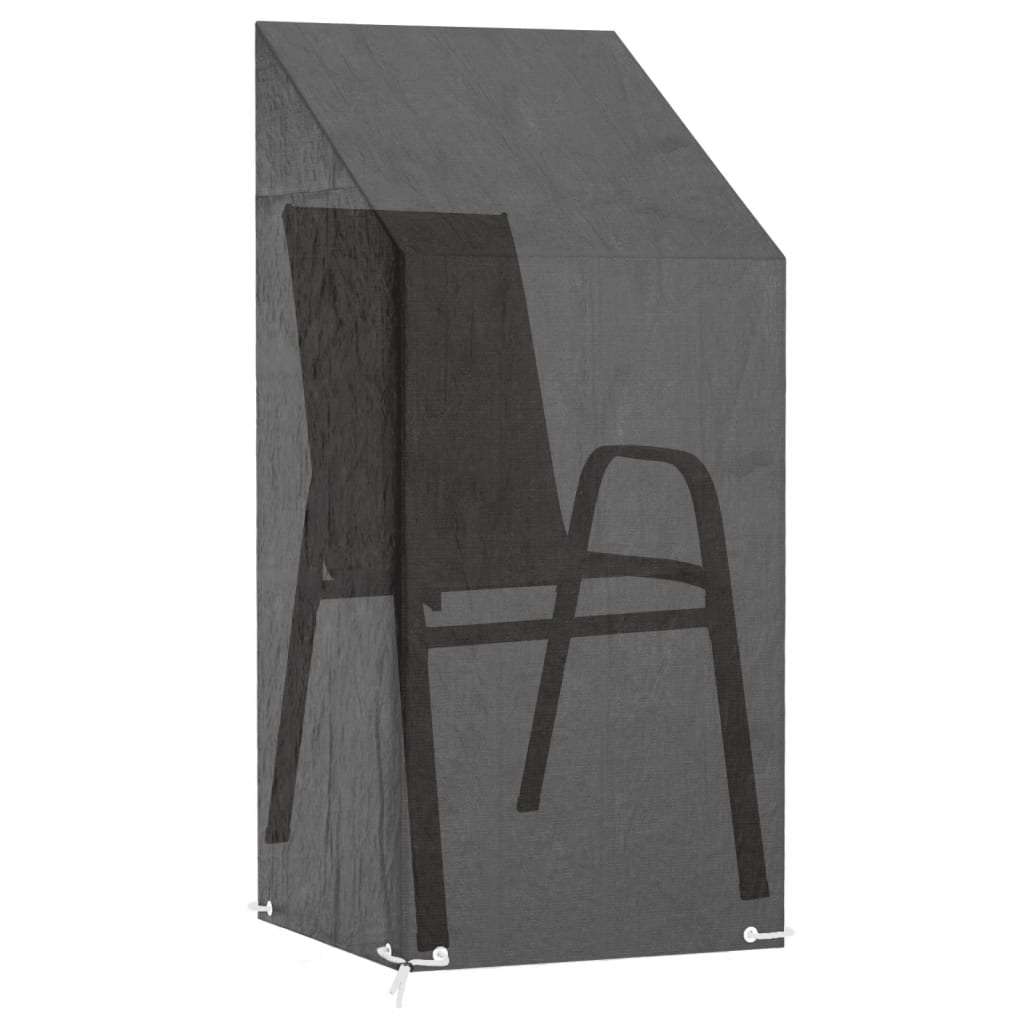 Abdeckungen für Gartenstühle 2 Stk. 8 Ösen 65x65x80/120 cm