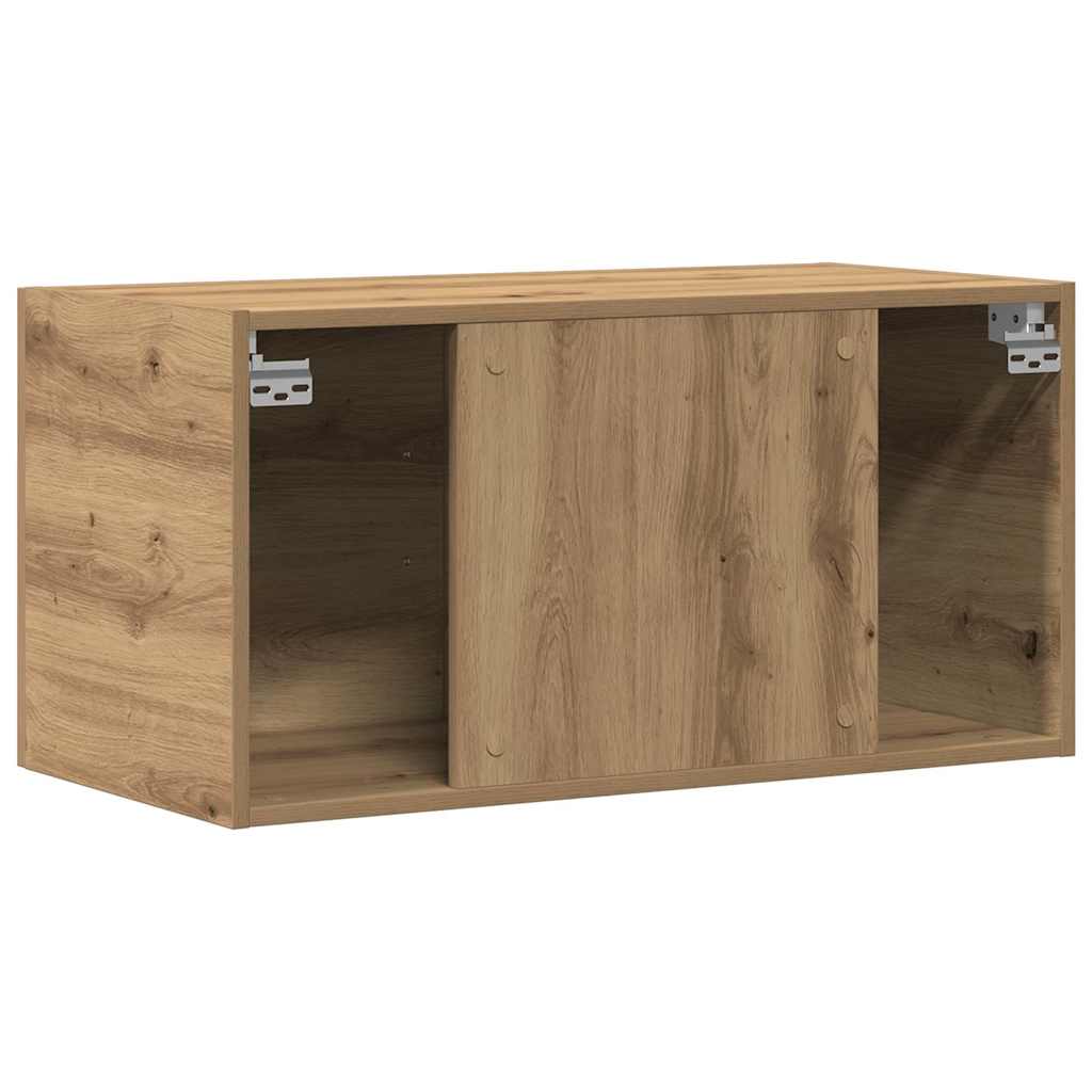 Wandschrank Weiß 80 x 39 x 40 cm Holzwerkstoff