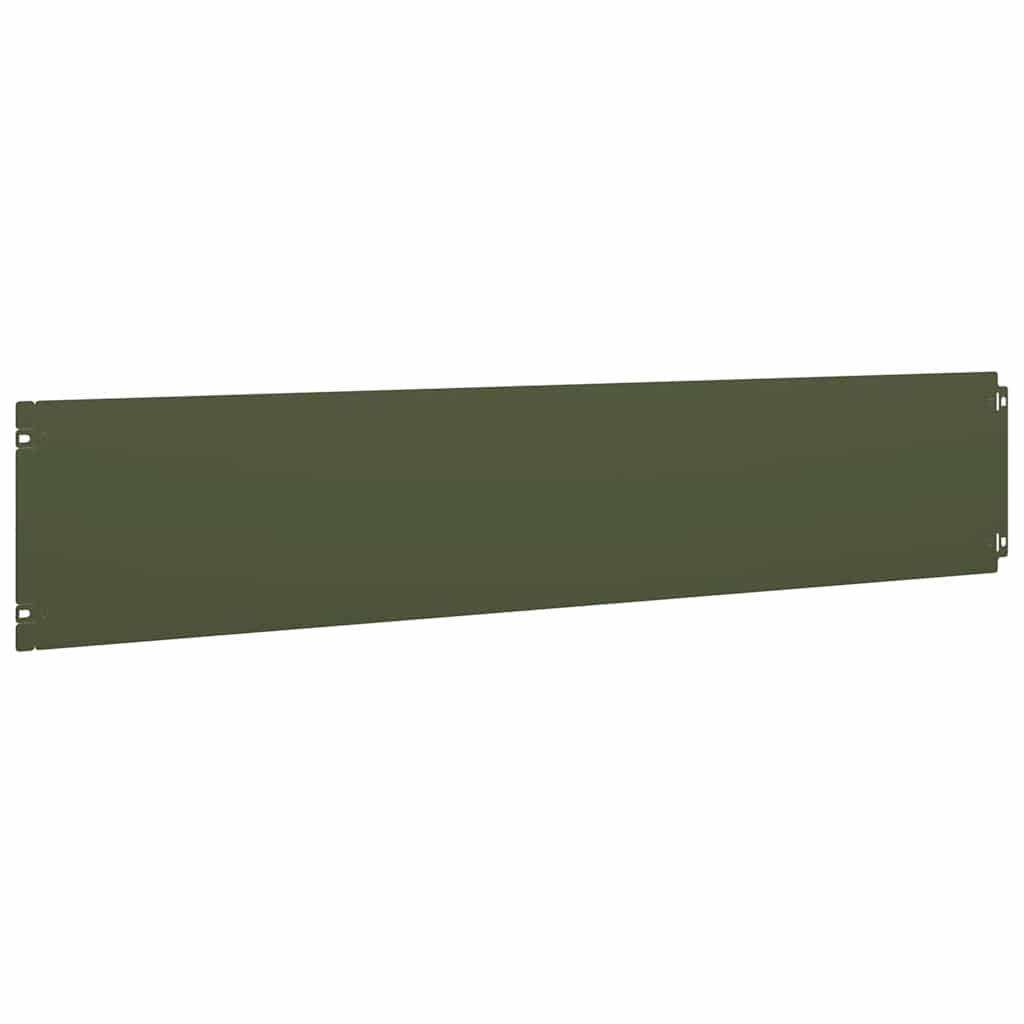 Raseneinfassung 10 pcs 10 x 103 cm Wetterfeststahl Rostig
