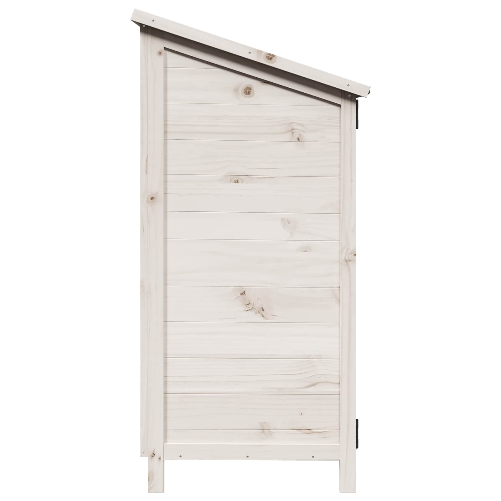 Gartenschuppen Natur 59,5 x 56 x 113,5 cm Massivholz aus Fichte