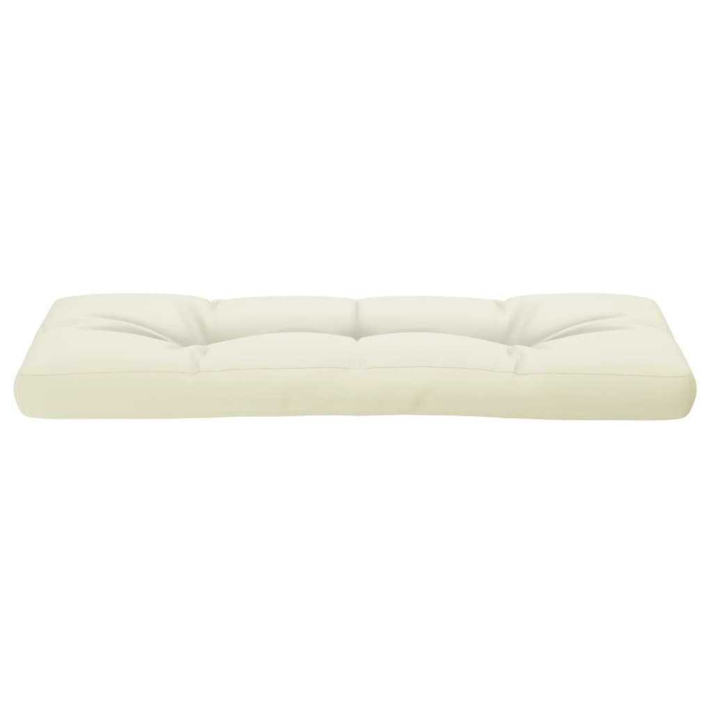 Palettenkissen Anthrazit 50x40x12 cm Stoff