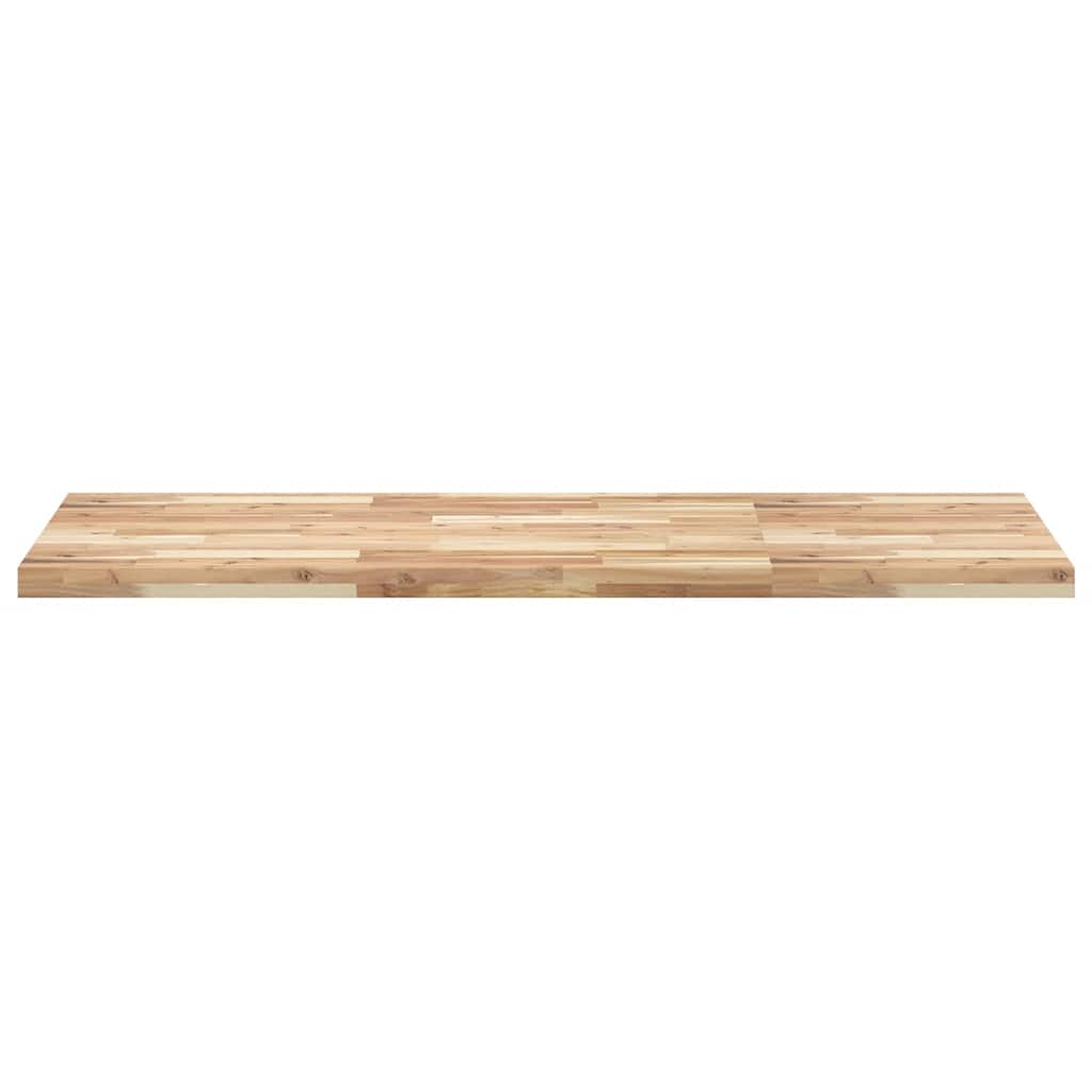 Schreibtischplatte Unbehandelt 60x50x2 cm Massivholz Akazie