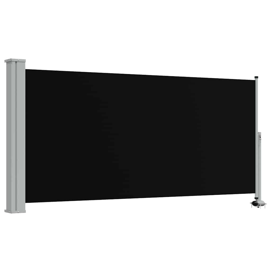 Seitenmarkise 60 x 300 cm 100% Polyester Eisen Stahl