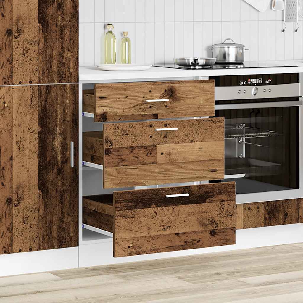 Unterschrank Lyon Weiß 60x46x81,5 cm Holzwerkstoff
