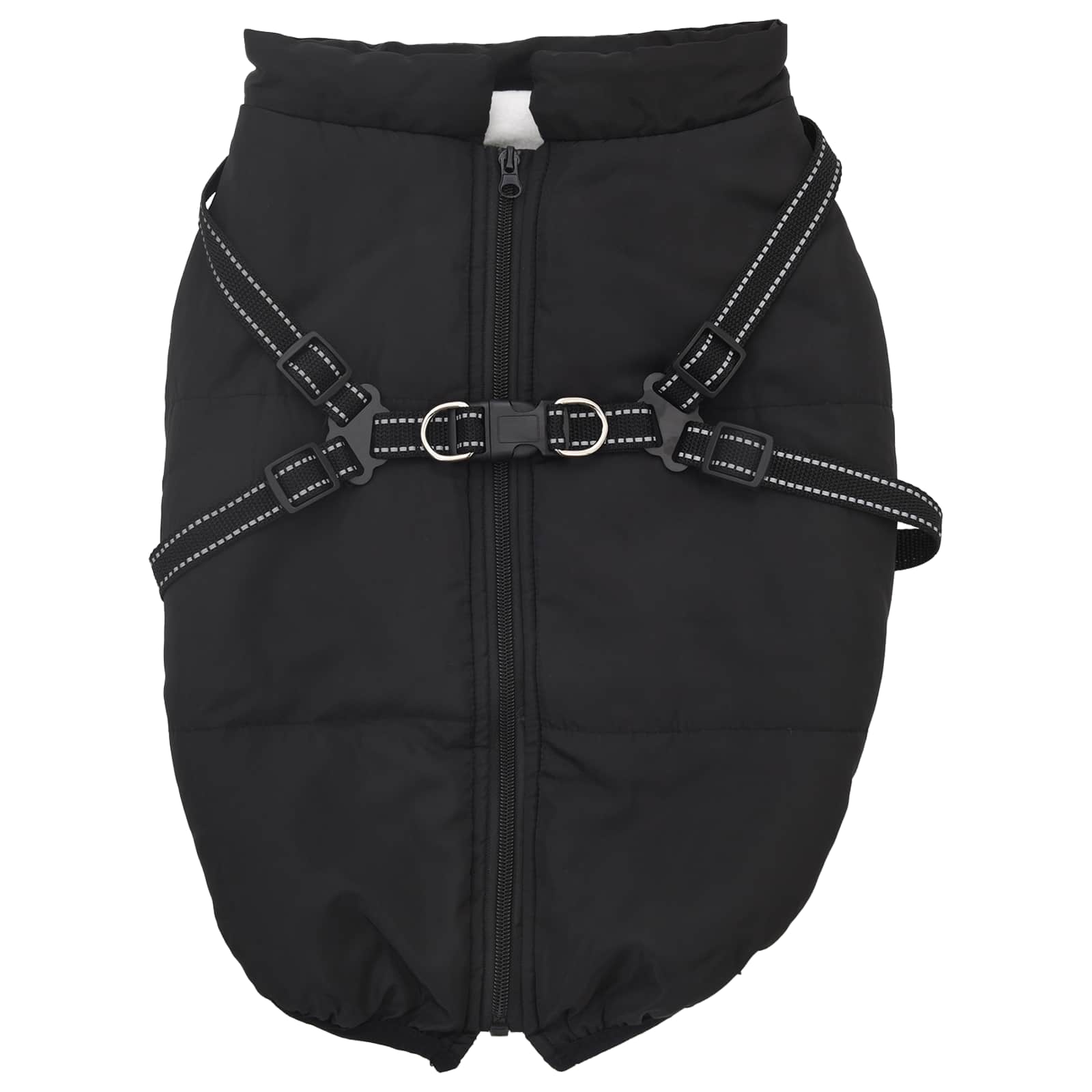 Hundemantel Rot L24 Fleece und Polyester