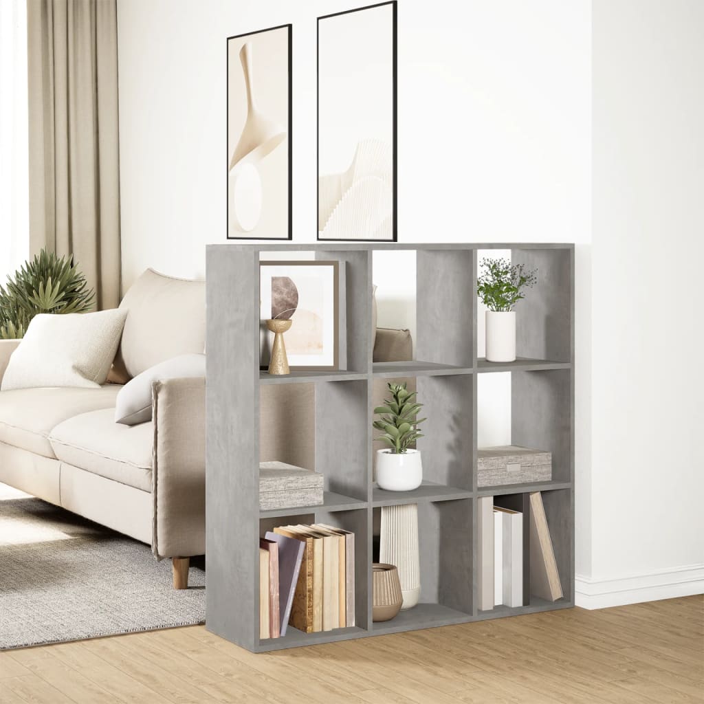 Bücherregal Weiß 137,5x29x137,5 cm Holzwerkstoff