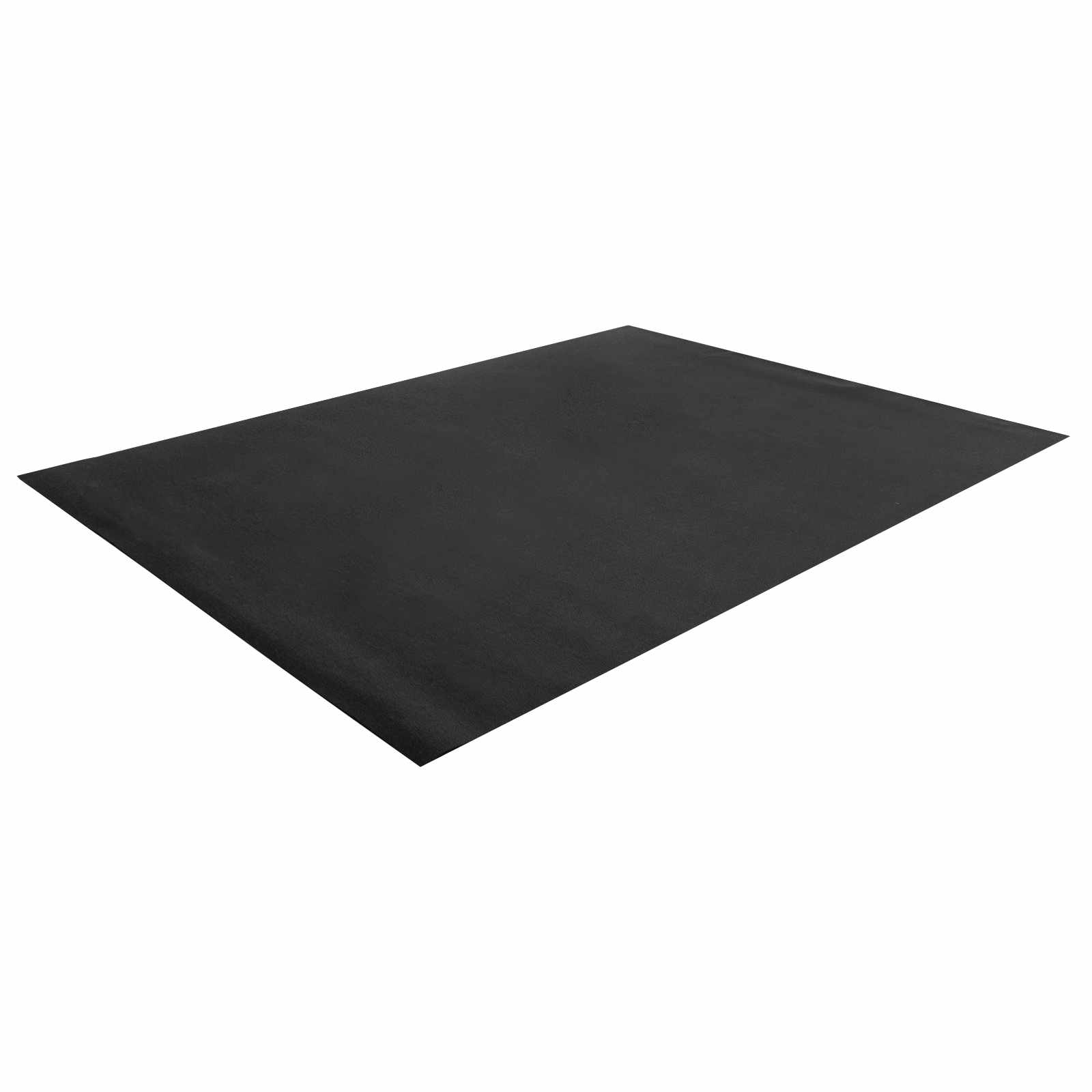 Sport-Schutzmatte Schwarz 120 x 60 x 0,6 cm hochdichtes PVC