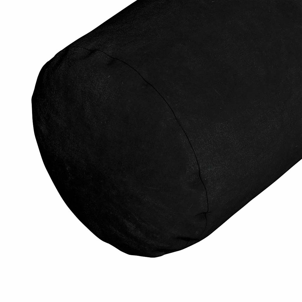 Bolsterkissen 2 Stück Taupe Ø 15 x 40 cm Mikrofaserstoff