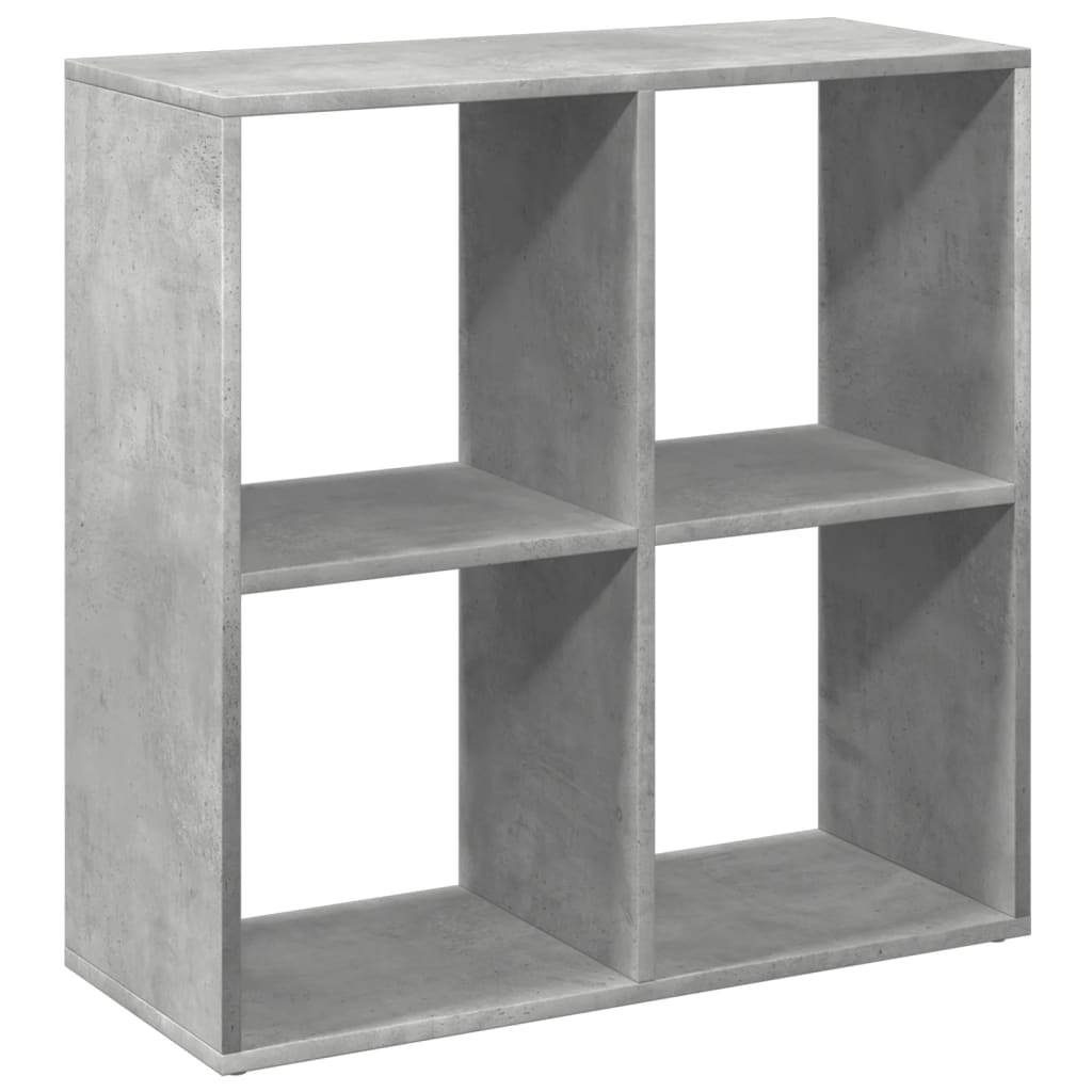 Bücherregal Weiß 137,5x29x137,5 cm Holzwerkstoff