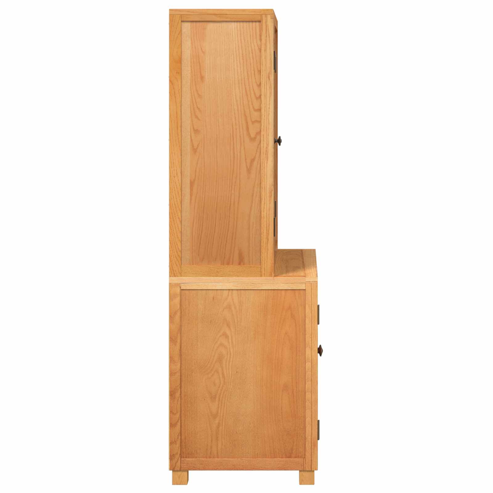 Aufbewahrungsmöbel-Set mit Tür 2 Stk. Braun 80 x 50 x 160 cm
