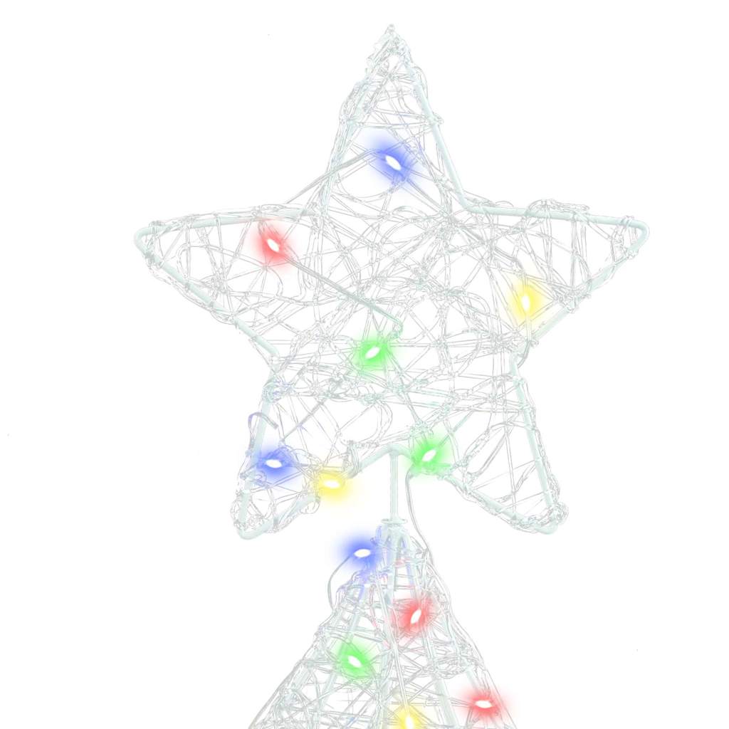 Weihnachtsbaum mit 100 LEDs Warmweiß 120 cm Acryl