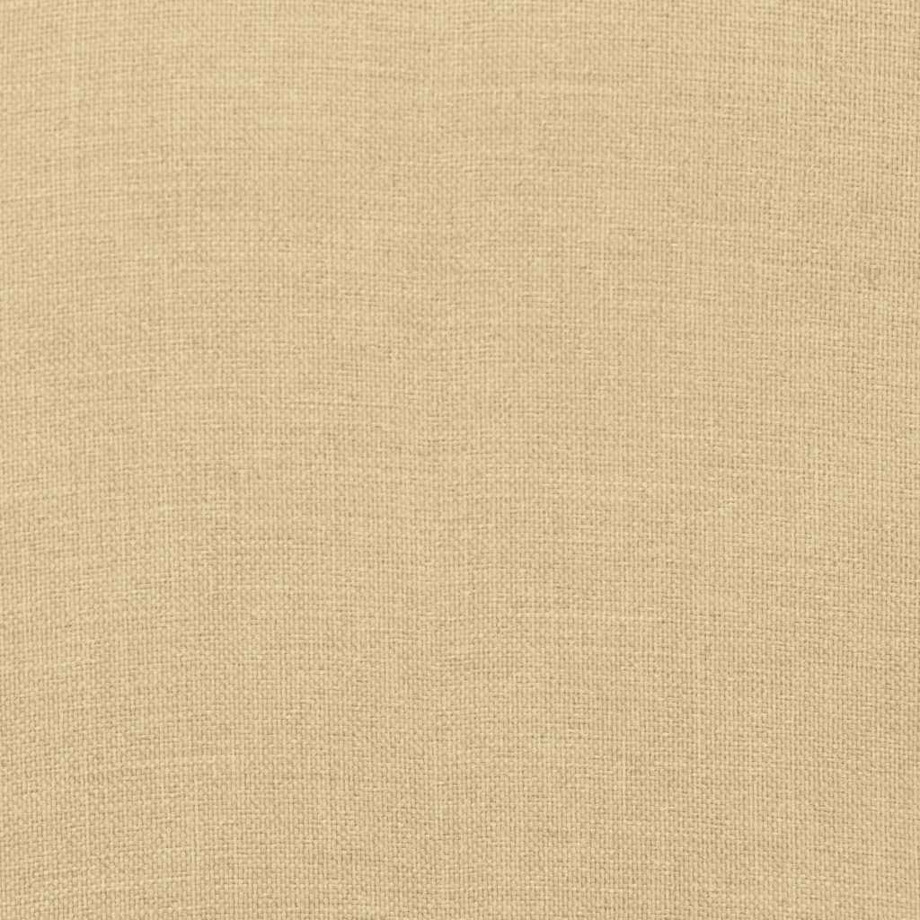 Liegestuhl-Auflage Melange Hellgrau (75+105) x 50 x 4 cm Stoff