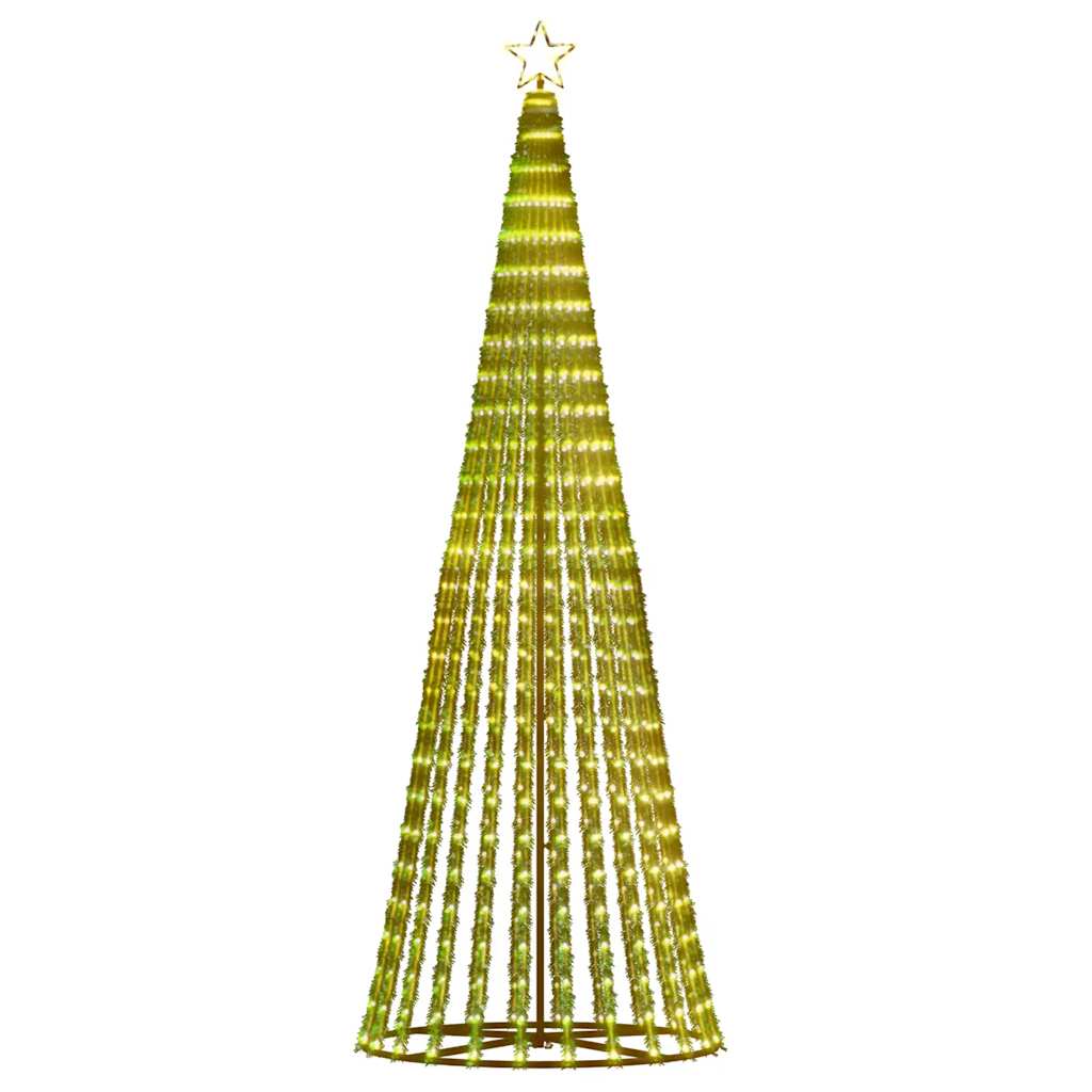LED Weihnachtsbaum 275 LEDs Warmweiß 180 cm