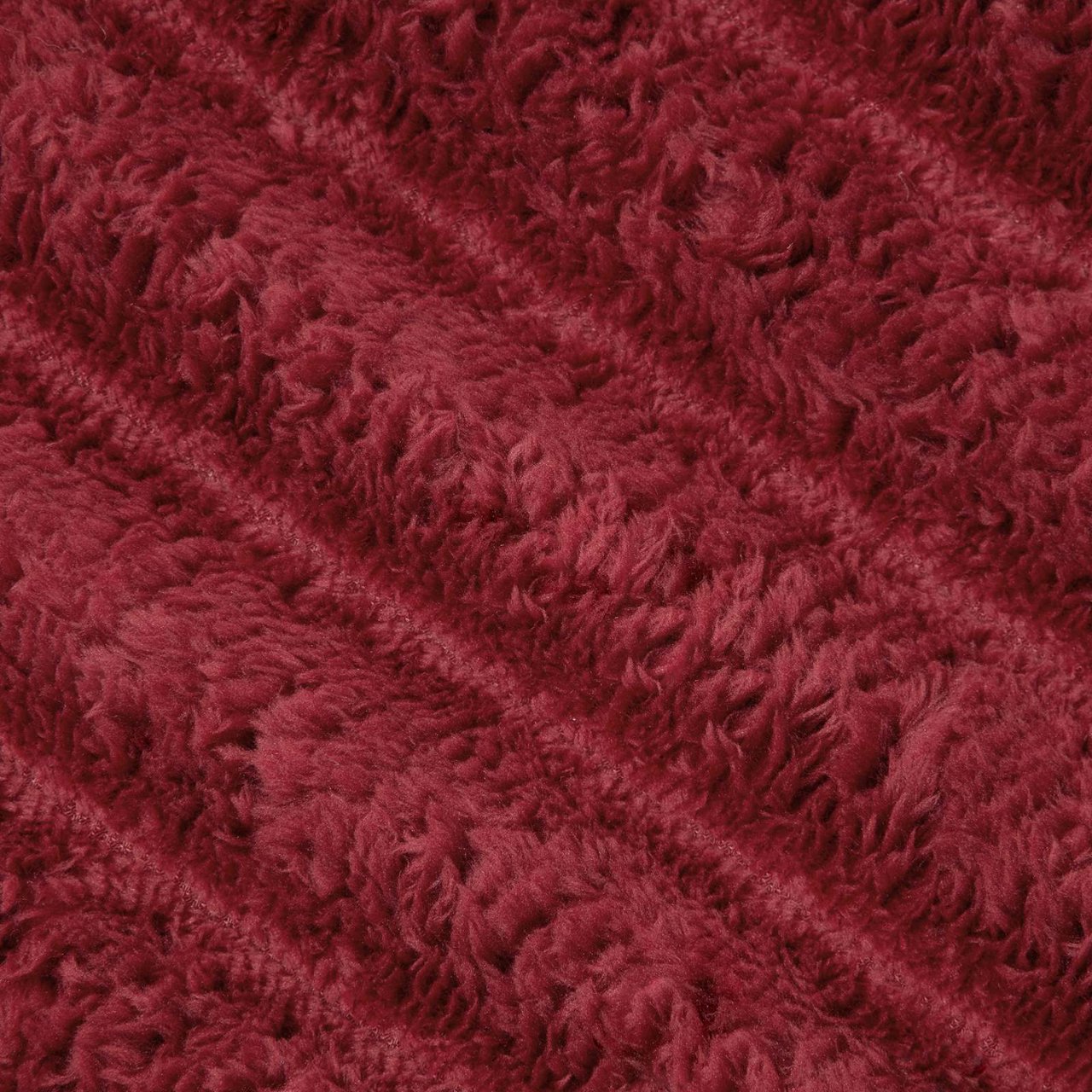 Überwurfdecke Beige 150 x 130 cm Fleece