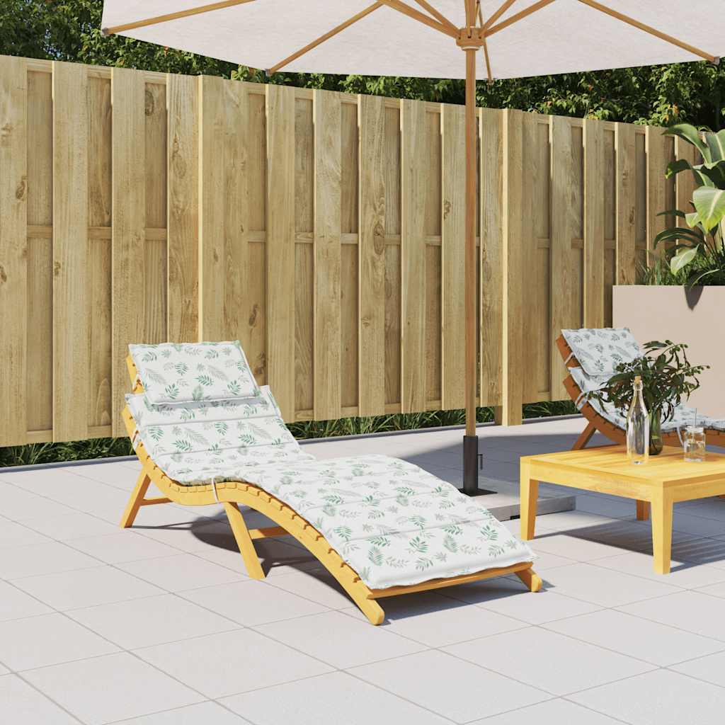 Sonnenliegen-Auflage Grau 186x58x4 cm Oxford-Gewebe