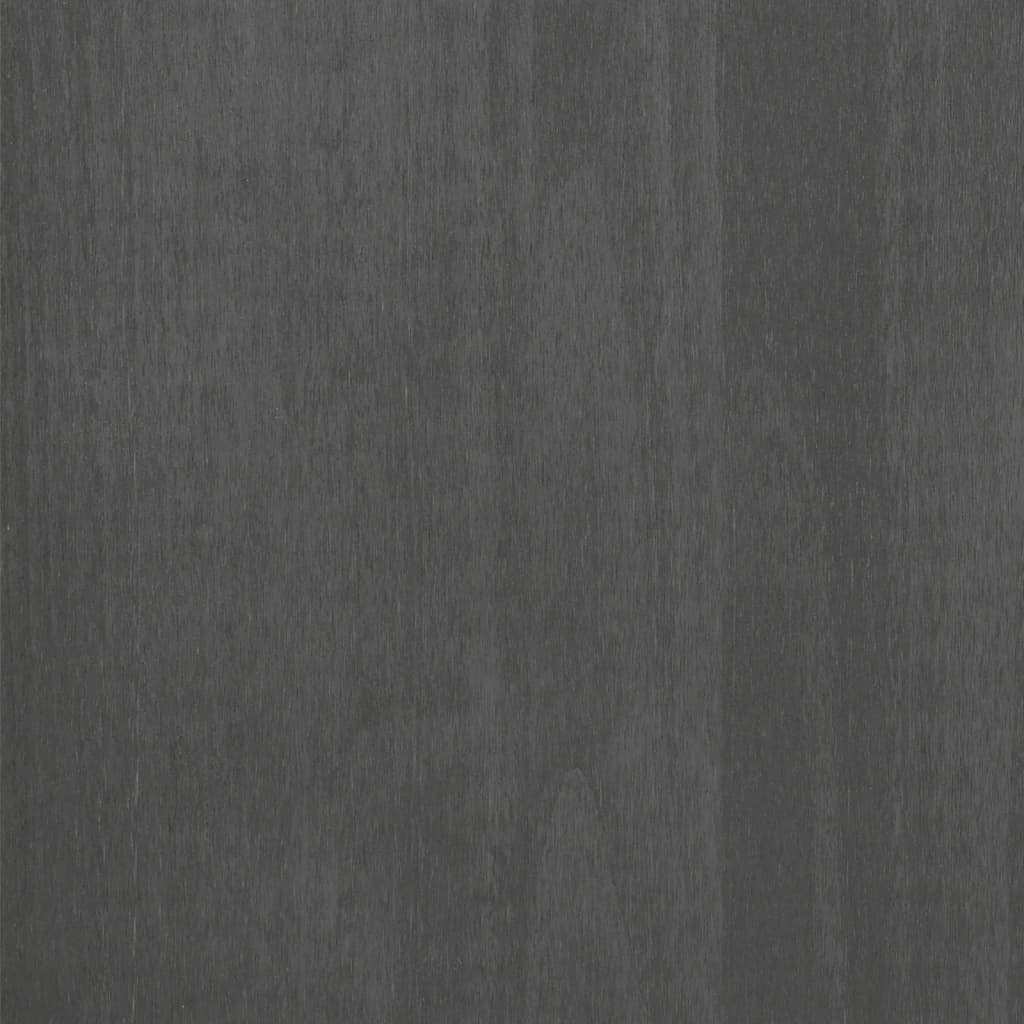 CD-Schrank HAMAR Honigbraun 45x18x100 cm Massivholz Kiefer
