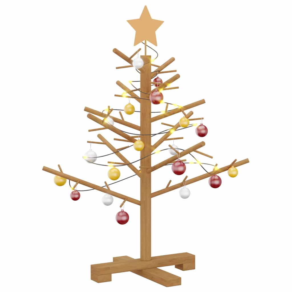 Holz Weihnachtsbaum Natur 150 cm Massives Kiefernholz
