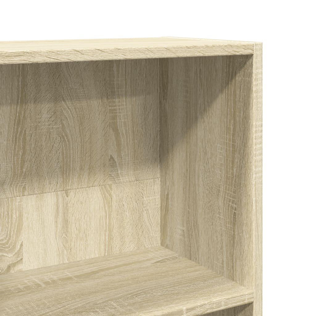 Bücherregal Weiß 40x24x75 cm Holzwerkstoff