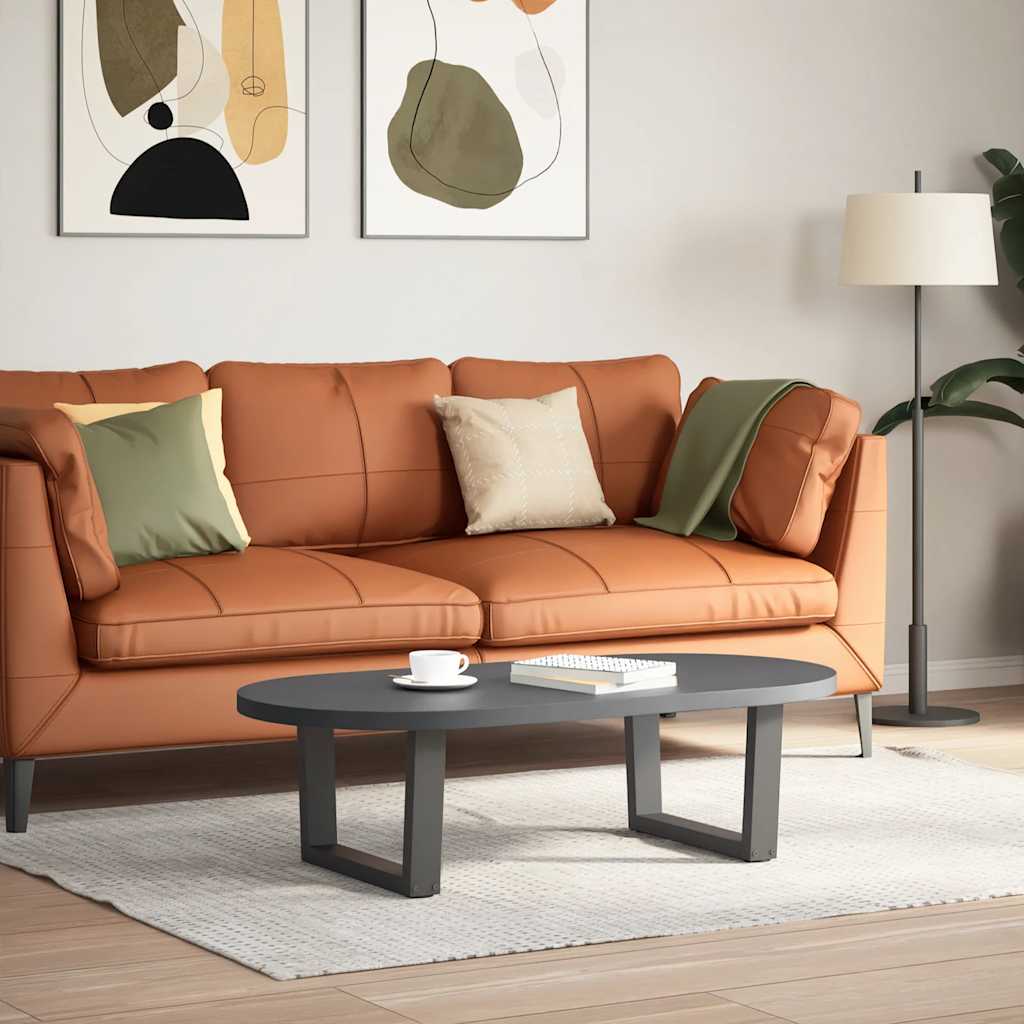 Couchtischbeine V-Form 2 Stück Schwarz 30x(30-31,3) cm Stahl