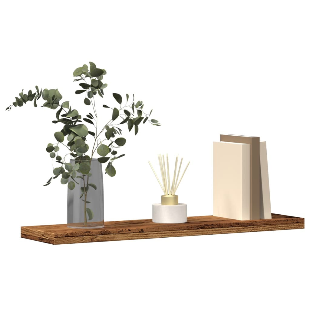 Bücherregal-Bretter 4 Stk. Weiß 40x10x1,5 cm Holzwerkstoff