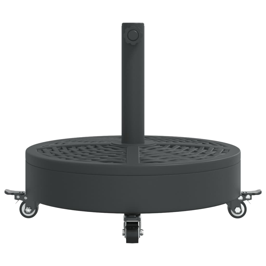 Sonnenschirmständer für Ø38/48 mm Mast 12 kg Rund
