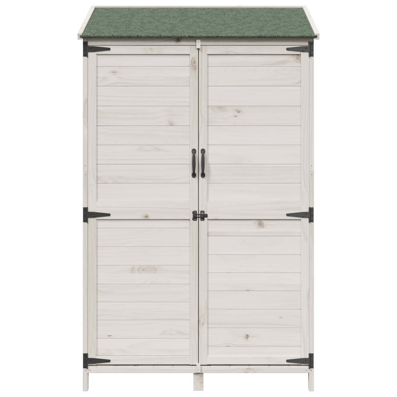 Gartenschuppen Natur 59 x 56 x 113,5 cm Massivholz aus Fichte