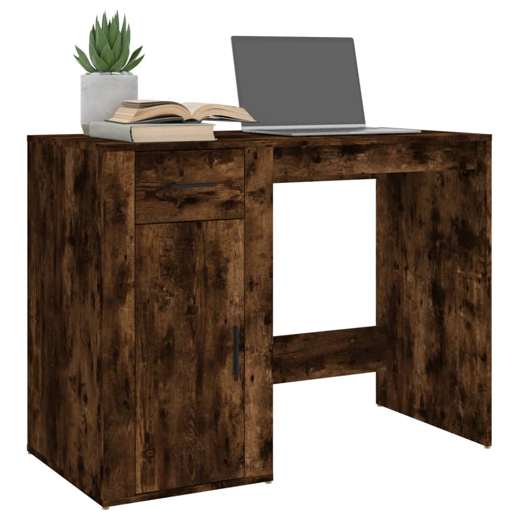 Schreibtisch Weiß 100x49x75 cm Holzwerkstoff